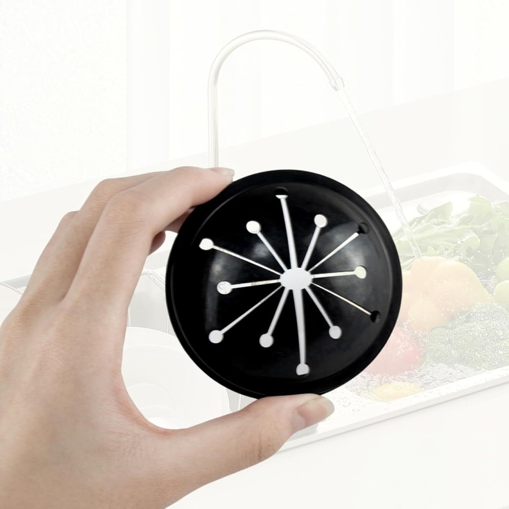 3-Pack 3-1/8" Rubber Splash Guard – Sink Drain & Garbage Disposal Insert