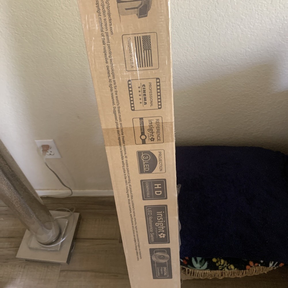 Insight projectors is72 digital projector self Lock Screen. New In Box