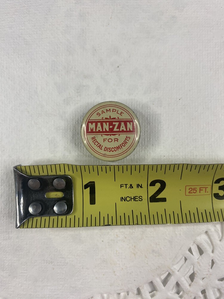 1930’s-40’s Man-Zan Sample Tin