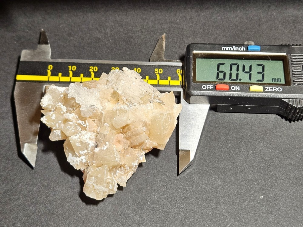 Selenite On Calcite Fluorescent Mineral Specimen