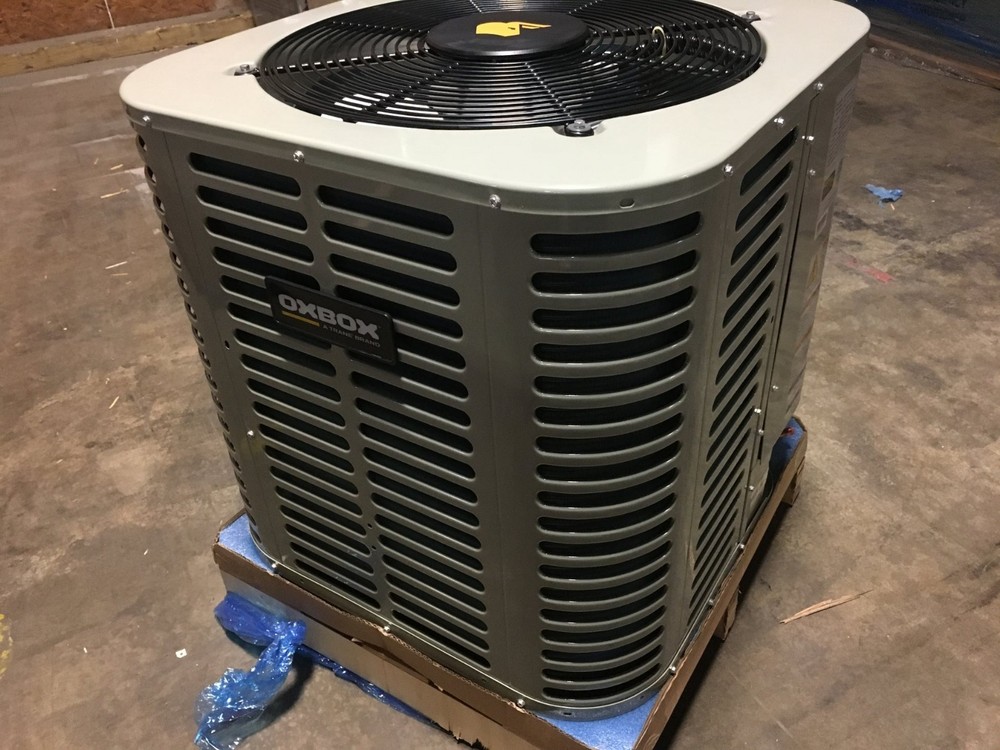 OXBOX Gray Central Air Conditioner Unit