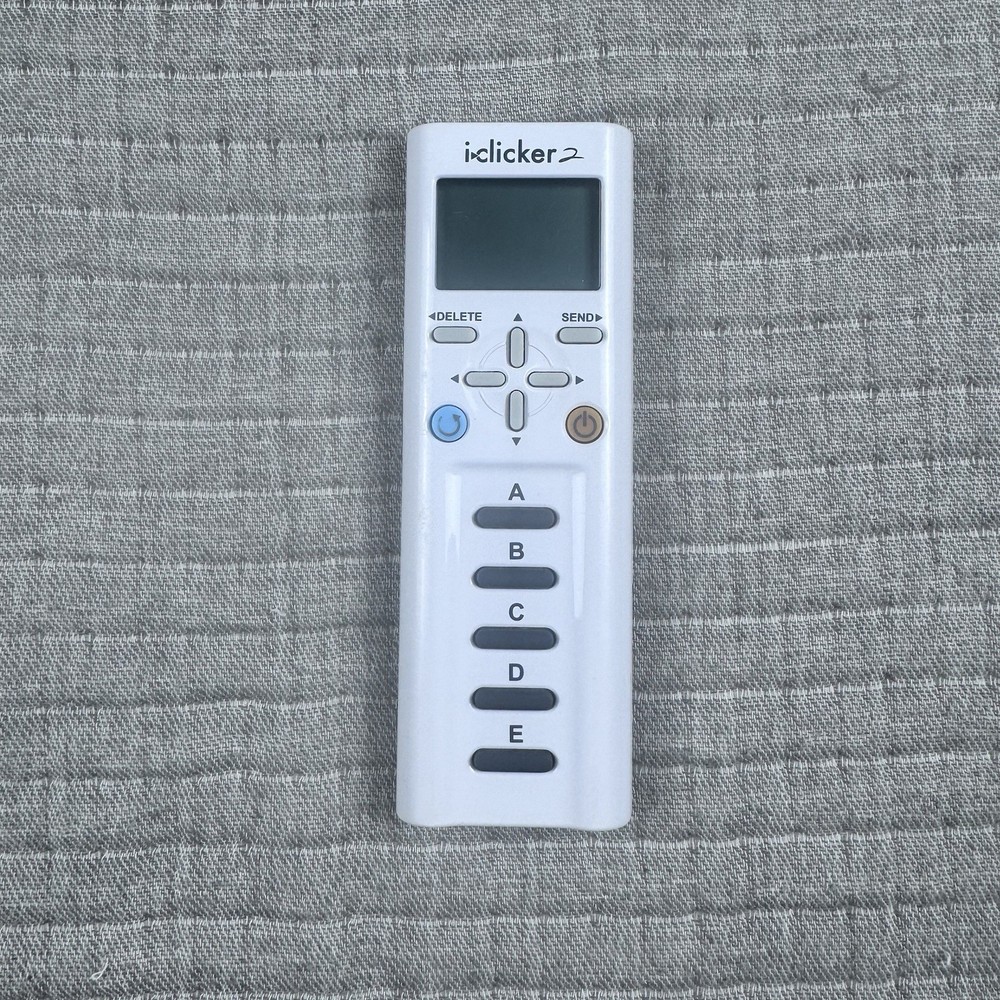 iClicker 2 Remote Student Classroom Response Remote Controller Works