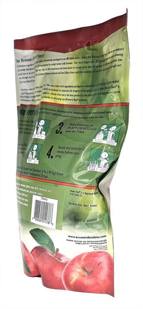 Gluten Free Cider House Select Cherry Cider Making Kit