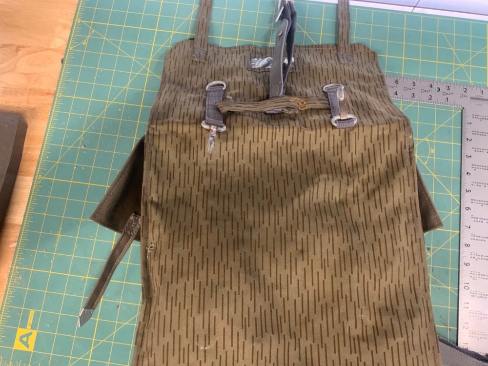 German Military Surplus Canvas Backpack