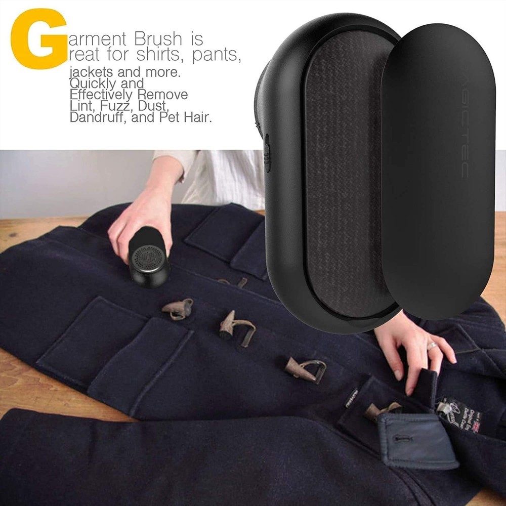 Magictec Rechargeable Fabric Shaver - Black