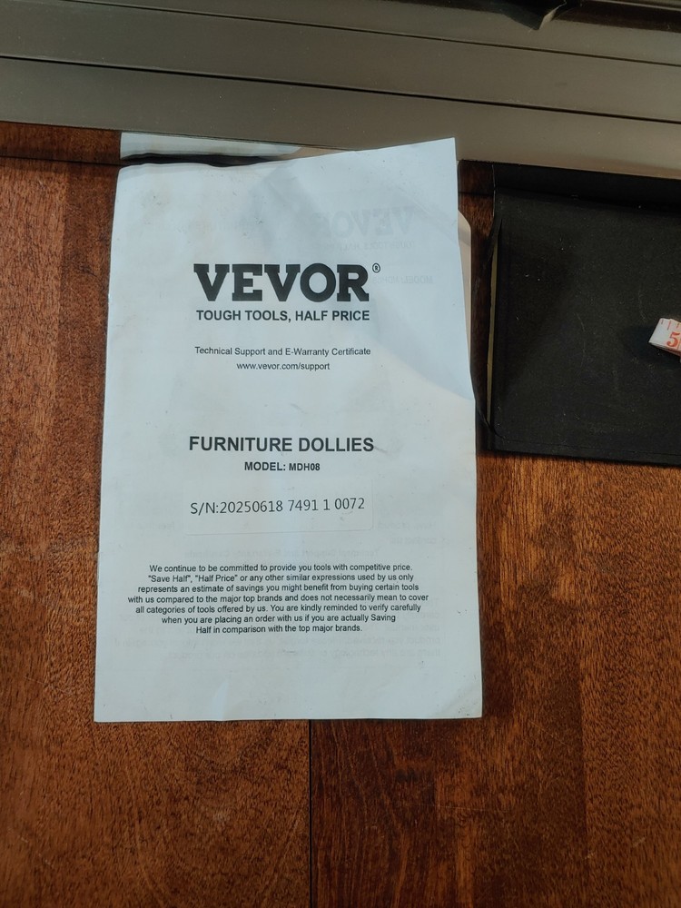 Furniture Dolly, 1100 Lbs Load Capacity