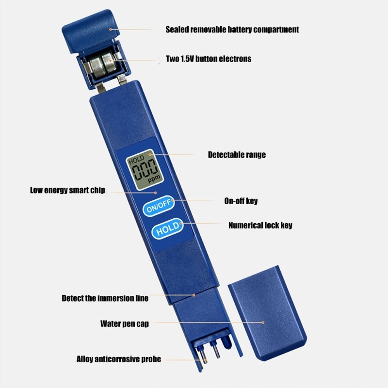 Water Quality Tester TDS Meter For Accurate Water Testing In Various Environment