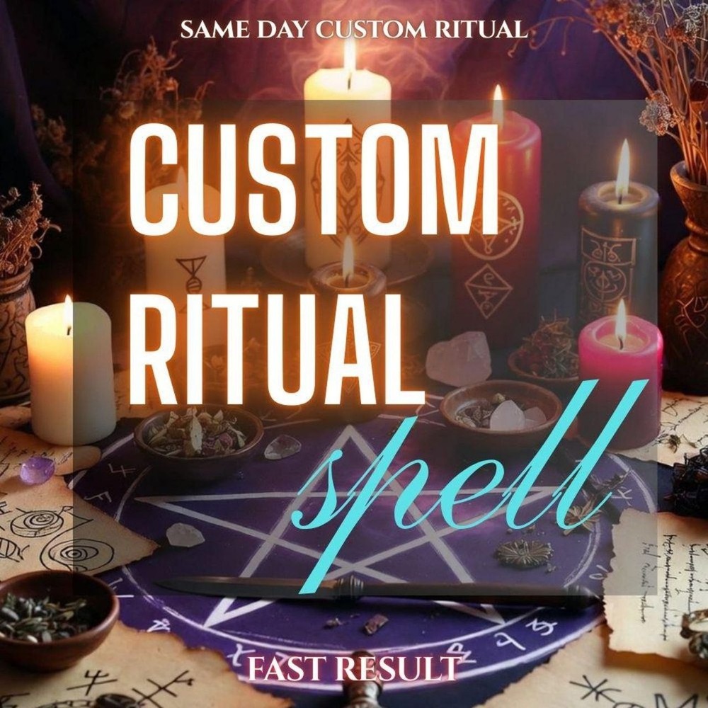 Custom Ritual Spell | Personalized Intention Magic | Same Day Casting