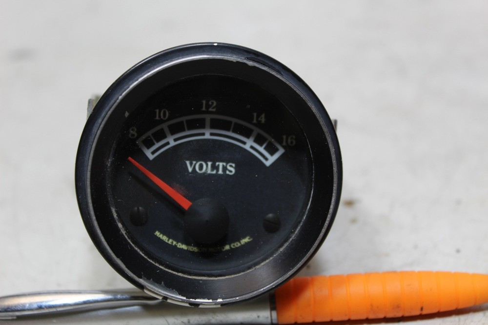 86-95 Harley Touring OEM Volt Meter Gauge Voltmeter