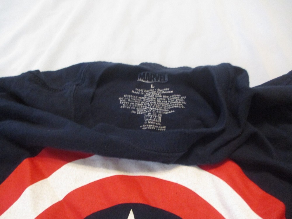 MARVEL CAPTAIN AMERICA T SHIRT L
