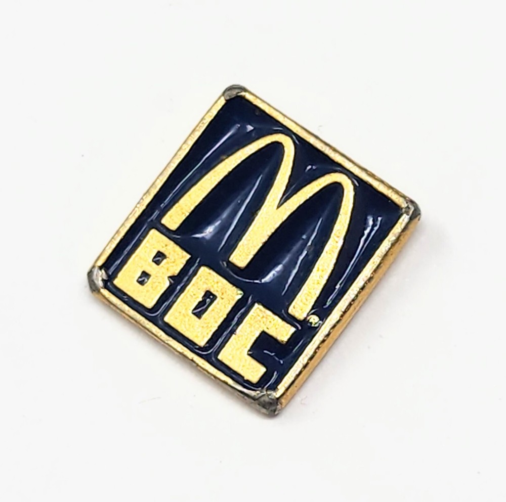 Vintage McDonald’s BOC Basic Operations Course Employee Tie Tack Lapel Pin