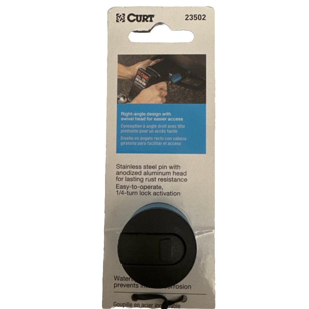 Curt Right Angle Hitch Lock