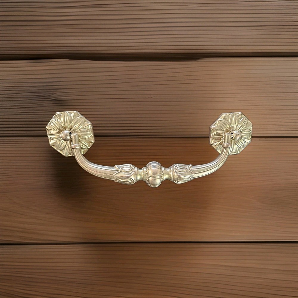 Solid Brass Dresser Drawer Pulls N3876