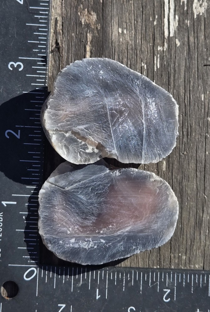 Botswana Agate Cut In Half - Rough, Natural, Not Polished