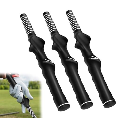 Right-Hand Golf Training Grip Golf Grip Trainer，Golf Swing Trainer 3 PCS