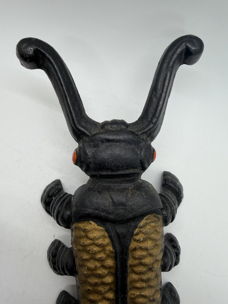 Vintage Cast Iron Beetle Bug Western Boot Jack Puller Tool #669