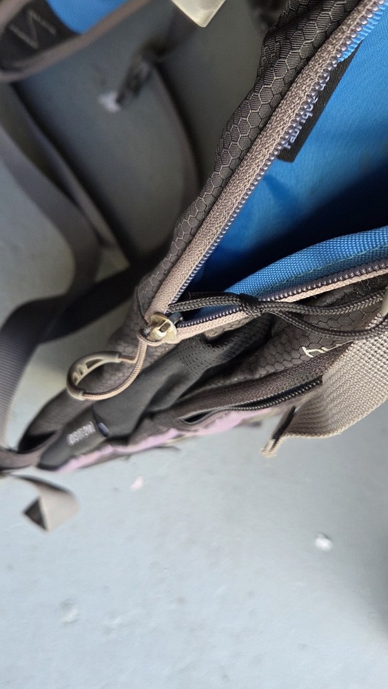 Osprey Viper 3 Hydration Backpack Fits 2.5L Bladder Gray Blue Lets Hike