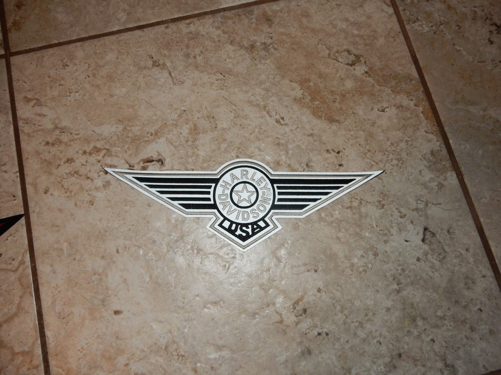 harley davidson Fat Boy winged Patch