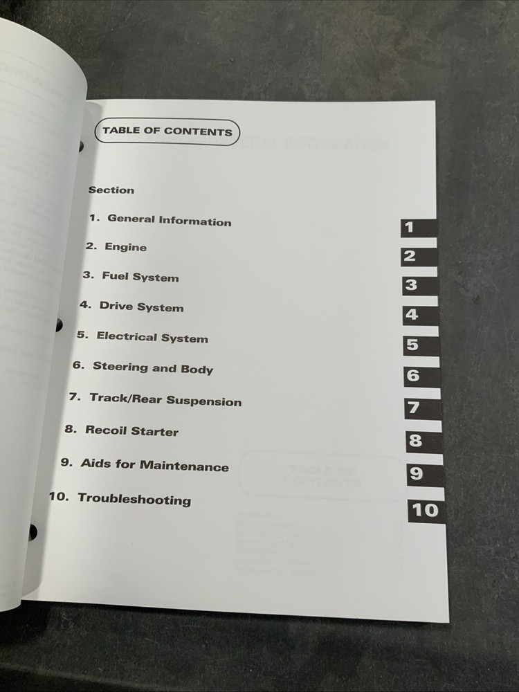 1997 Panther 440 Service Manual