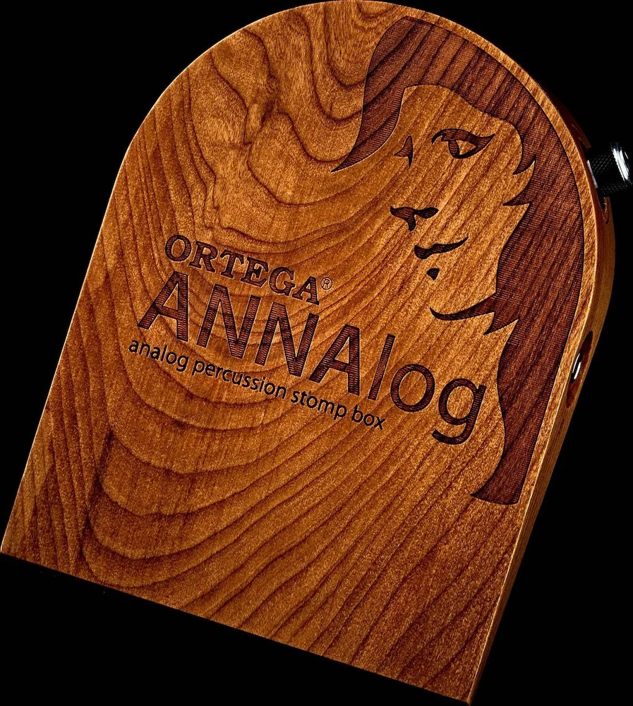 Ortega ANNAlog Passive Percussion Stomp Box with Piezo