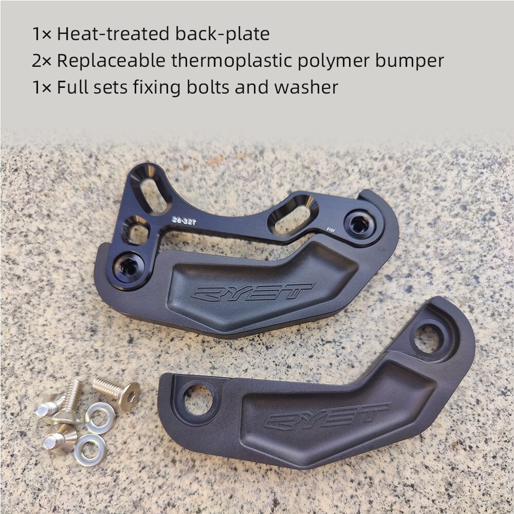 MTB BASH GUARD Bicycle Chains Stabilizer 26-32T 34-36T Chainring Protector Plate