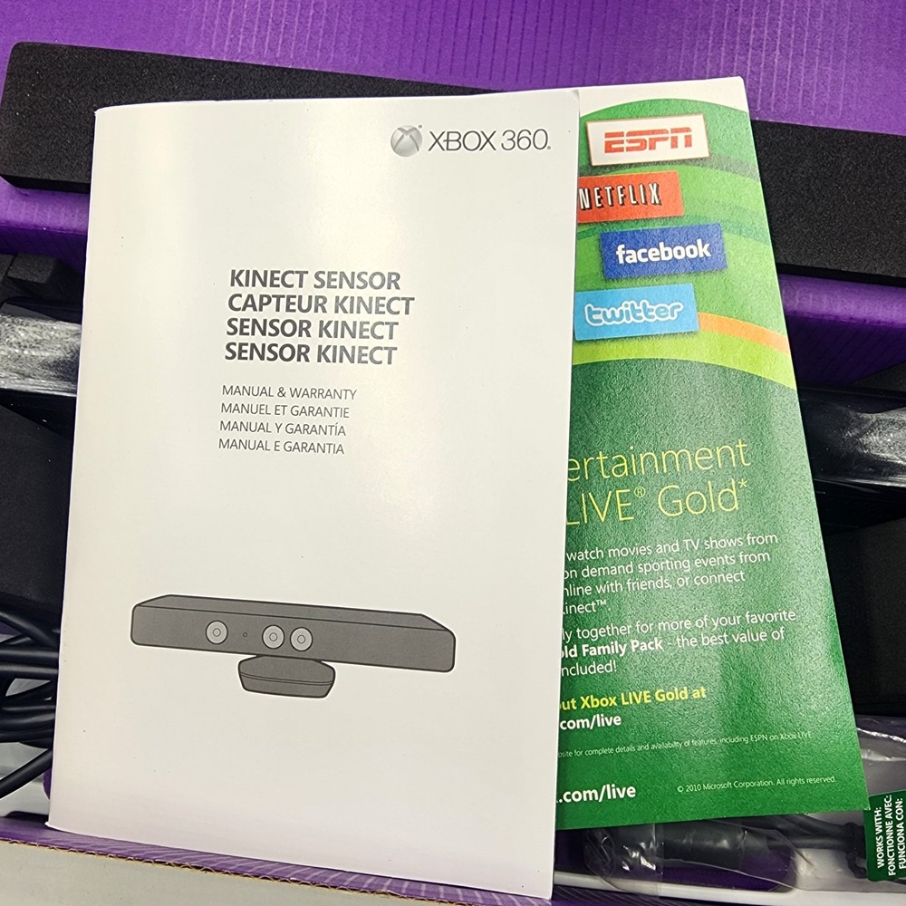Microsoft Xbox 360 Kinect Motion Sensor Bar *pre-owned/tested
