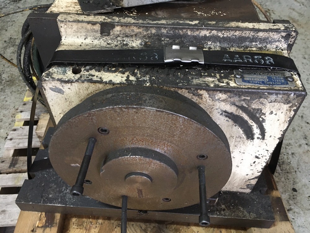 TSUDAKOMA 10" RNCX-251 ROTARY TABLE INDEXER WITH CONTROL BOX TESTED