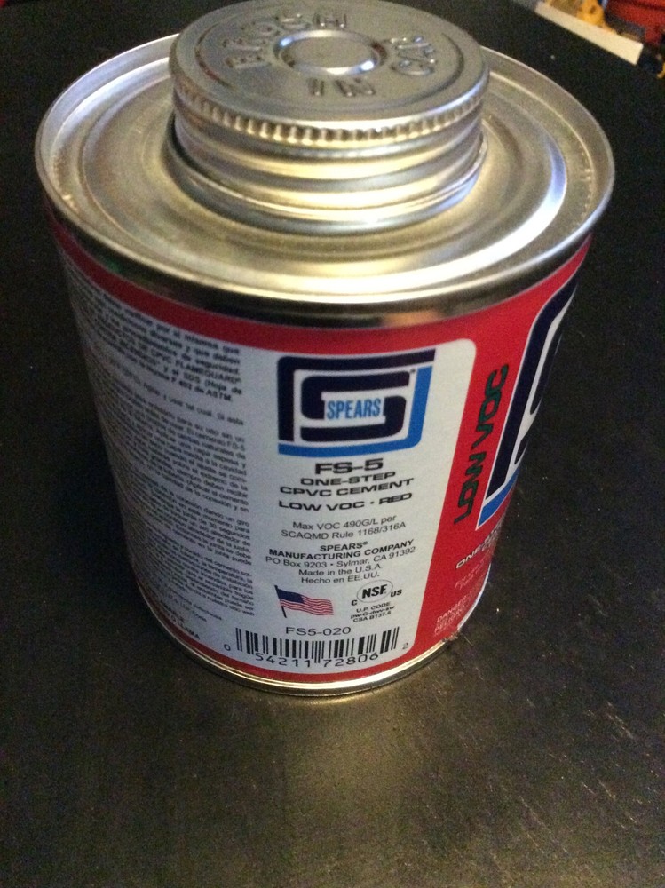 Spears FS-5 COVC Cement Glue