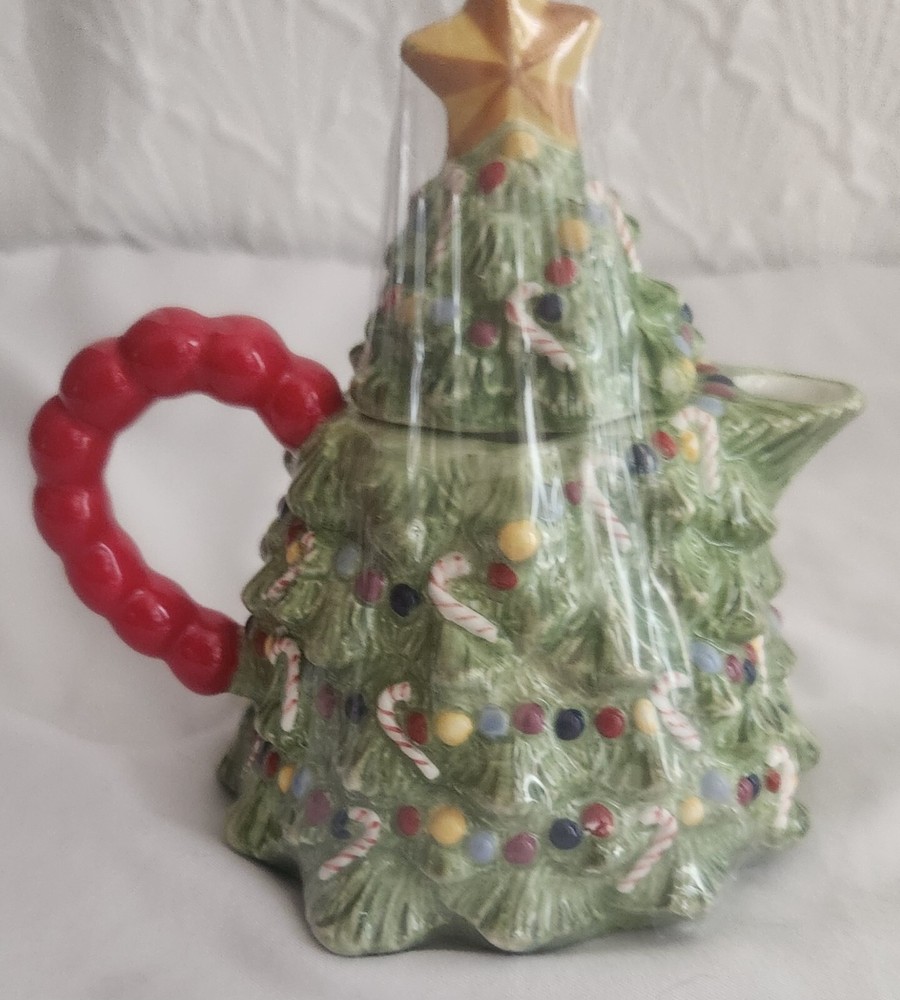 Christopher Radko Traditions Holiday Celebrations Christmas Tree Creamer 5"
