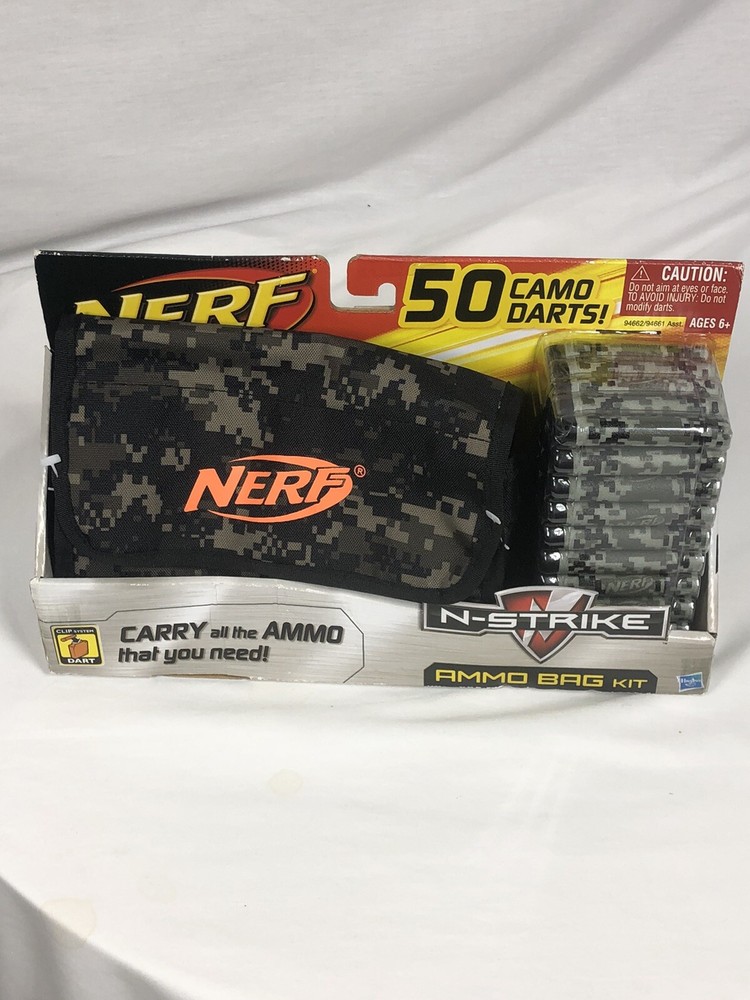 Nerf N Strike Ammo Bag Kit 50 Camo Darts