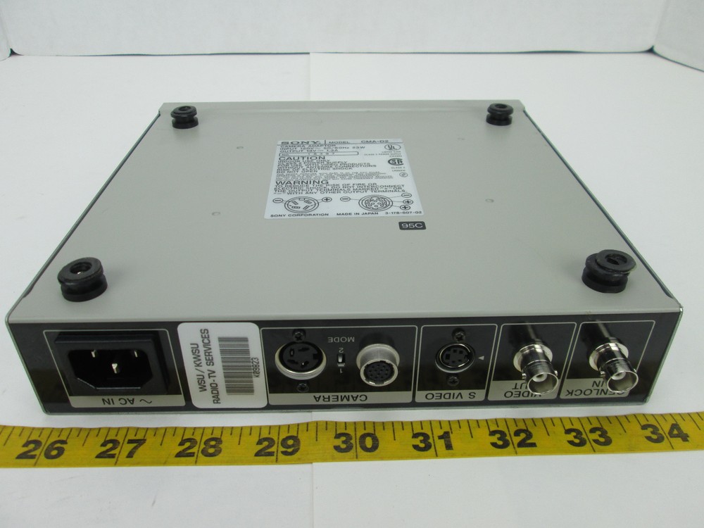 Sony Camera Adaptor CMA-D2 Controller Medical Professional Analog Adapter T