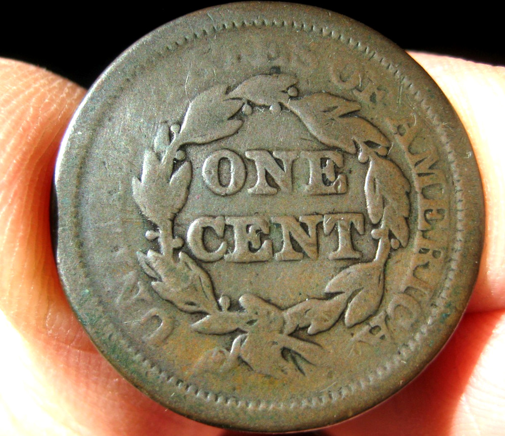 1850 LARGE CENT ~ Good