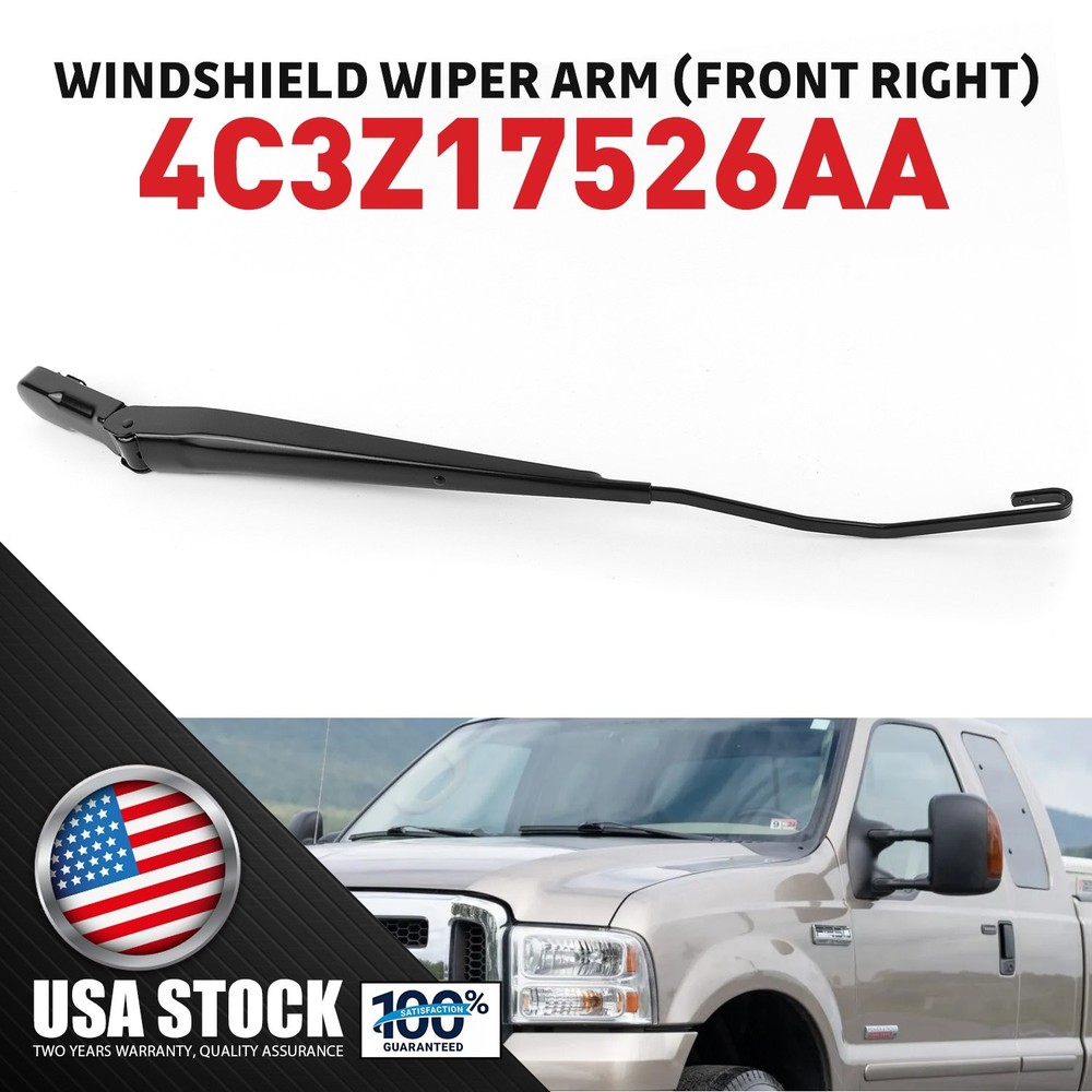 For Ford Excursion Right Passenger Side Windshield Wiper Arm 4C3Z17526-AA NEW