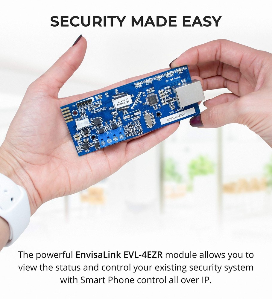 EyezOn Envisalink EVL-4EZR IP Security Interface Module for DSC and...