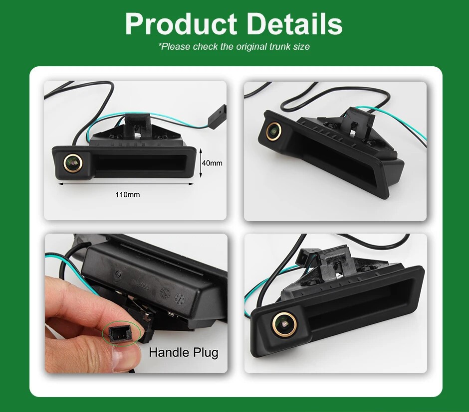 Car Backup Camera for BMW E82 E88 E84 E90 E91 E92 E93 E70 E60 E61 E39 3 5 X5