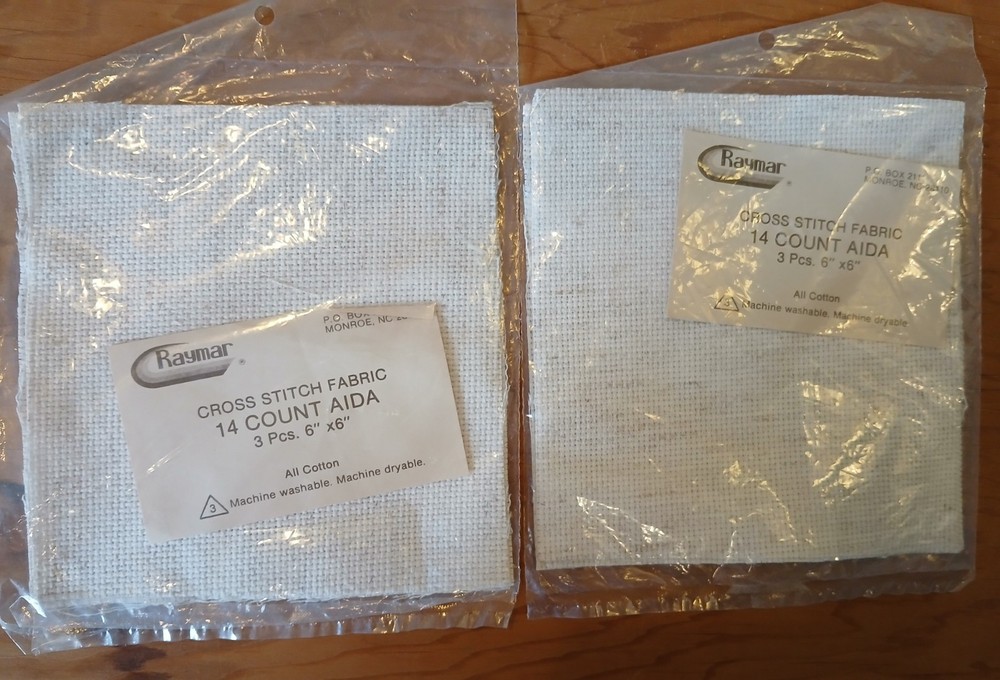 Cross Stitch Fabric & Small Kits Mixed Lot
