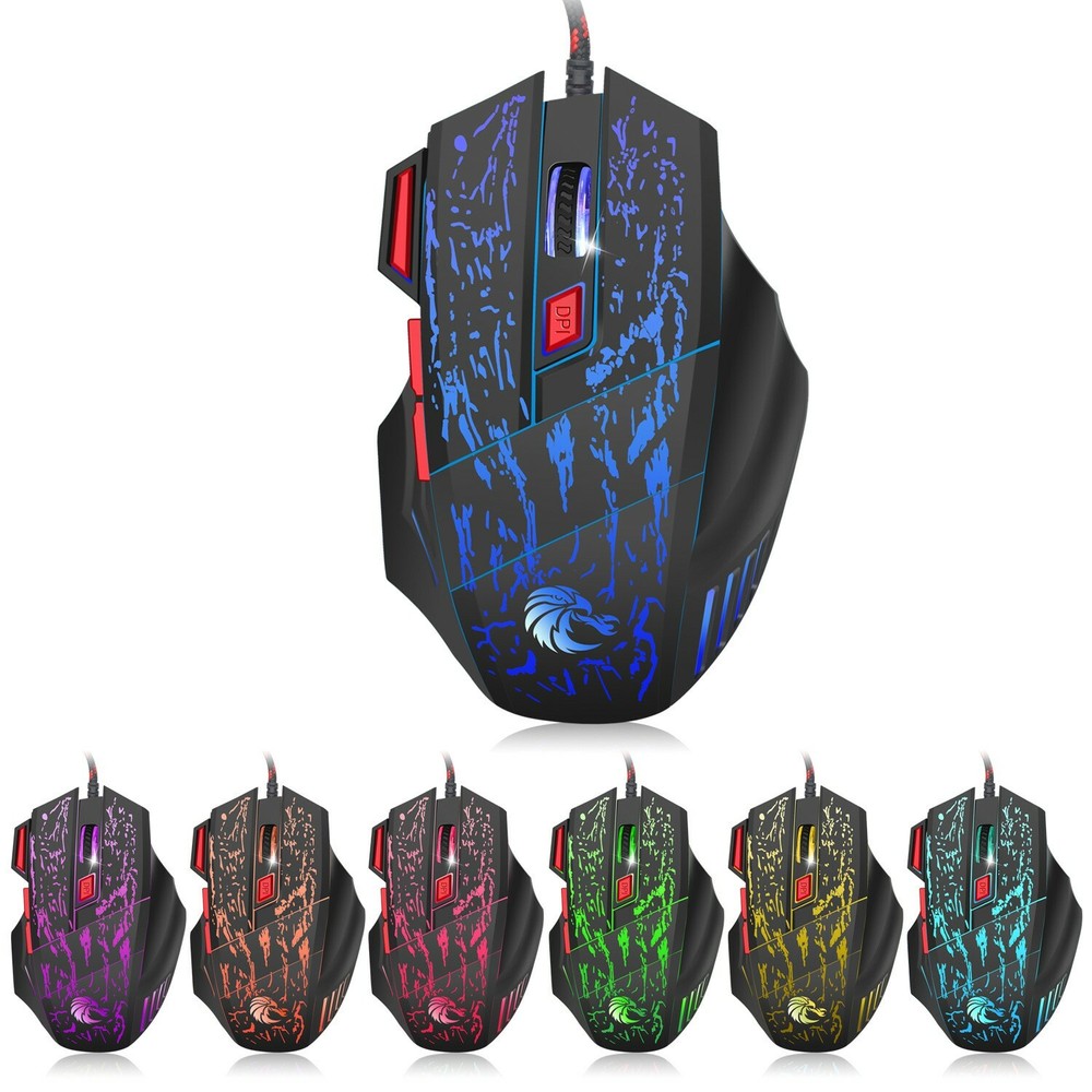 X2 Computer Set Video Game Gaming PC Keyboard Keypad Console LED PI Mouse Bundle