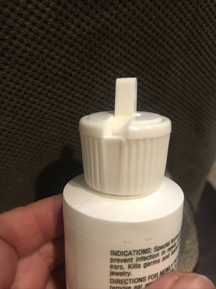 MEDISYSTEM EAR ANTISEPTIC After Piercing Ear Care Solution 4 oz