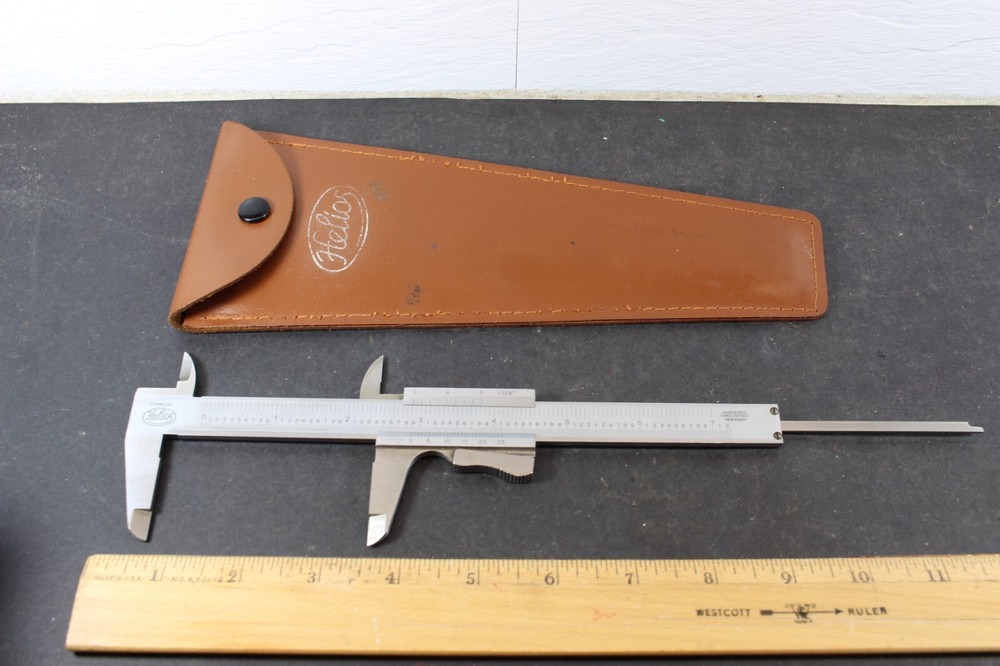 Helios 7" Vernier Calipers Made in Germany
