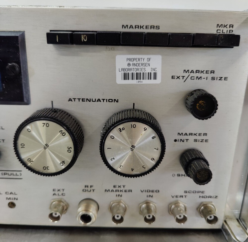 Texscan Sweep Generator Model Number # VS-60B Tested & Working