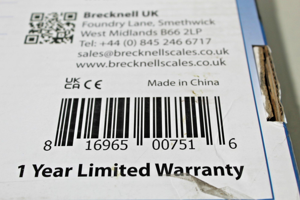 Brecknell PS150 Slimline Digital Scale 150lb