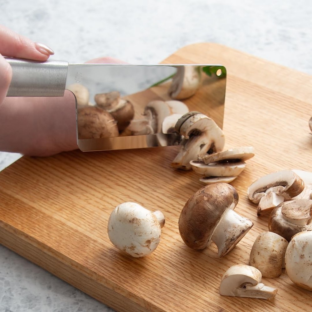 Cutlery Chefs Dicer Knife Silver Handle