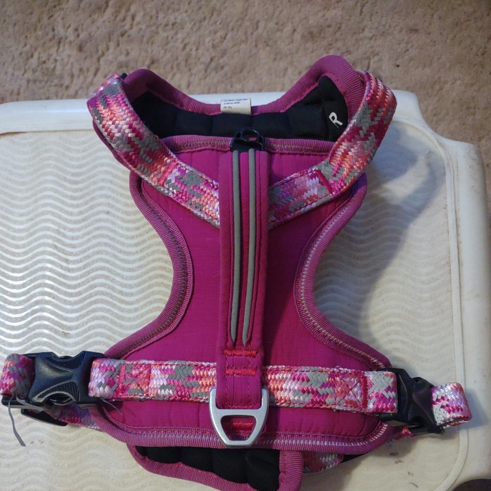 Head Expandable Pink Dog Harness - Size Small