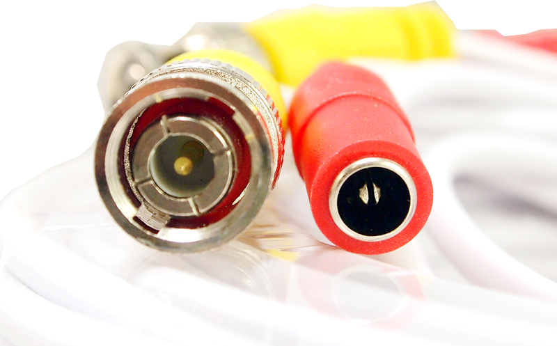 High Sensitive Microphone RCA Audio Mic Cable DC Power, FOR CCTV Security Camera