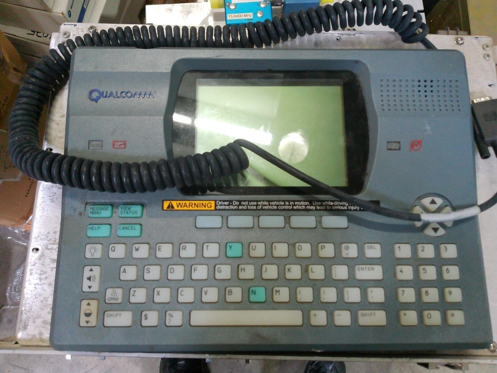 OMNITRACS QUALCOMM ONBOARD COMMUNICATION KEYBOARD / COMPUTER CV90-52689-11