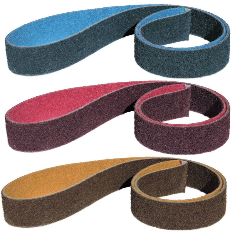 1" x 42" Knife Makers Surface Conditioning Sanding Belt Variety Kit - 3 PACK