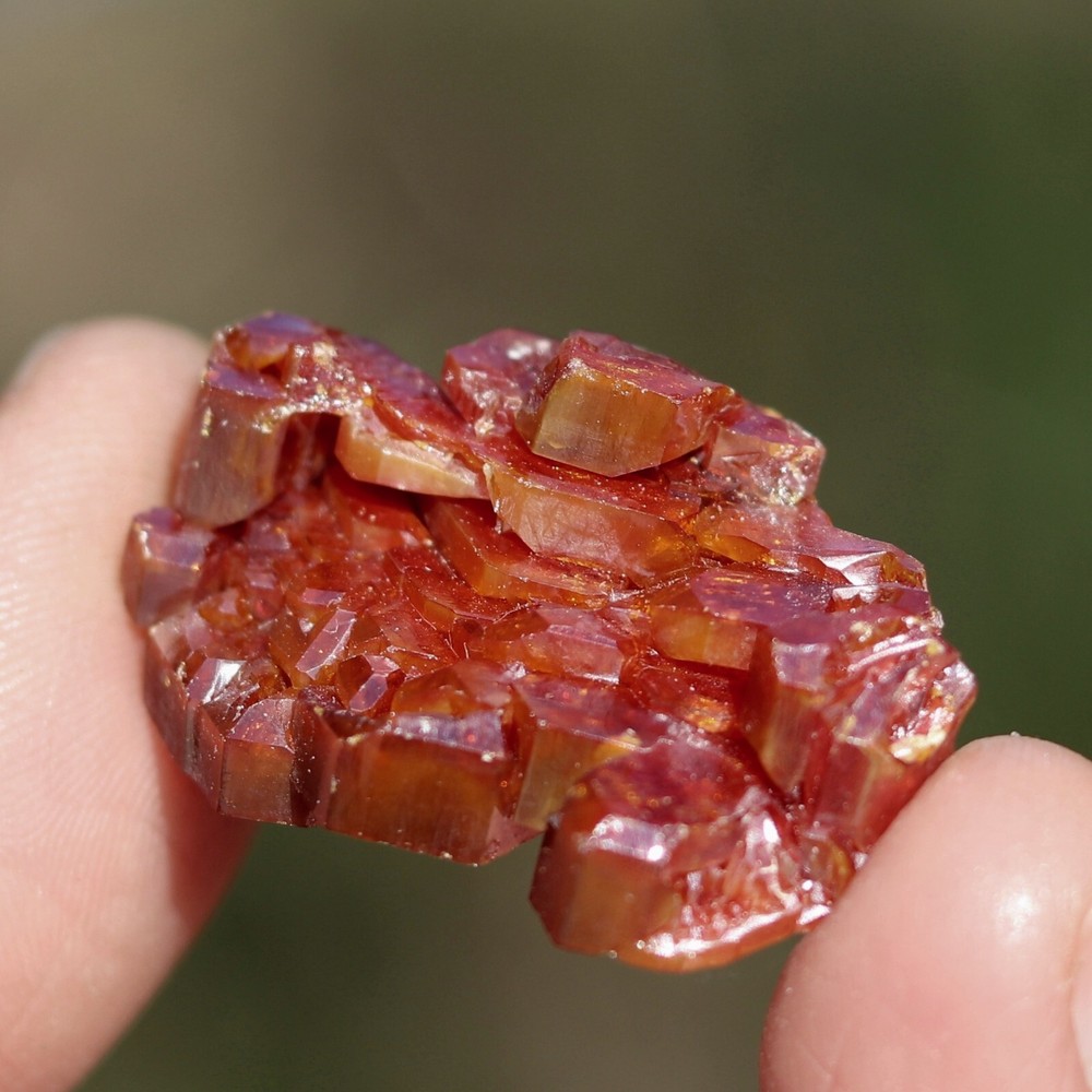 Mineral Specimen: Vanadinite from Morocco, Rich Color! (MSC2010)