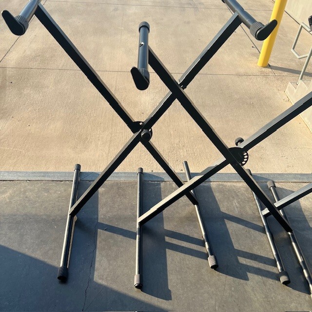 Yamaha (3) PKBS1 Adjustable X-Style Keyboard Stands
