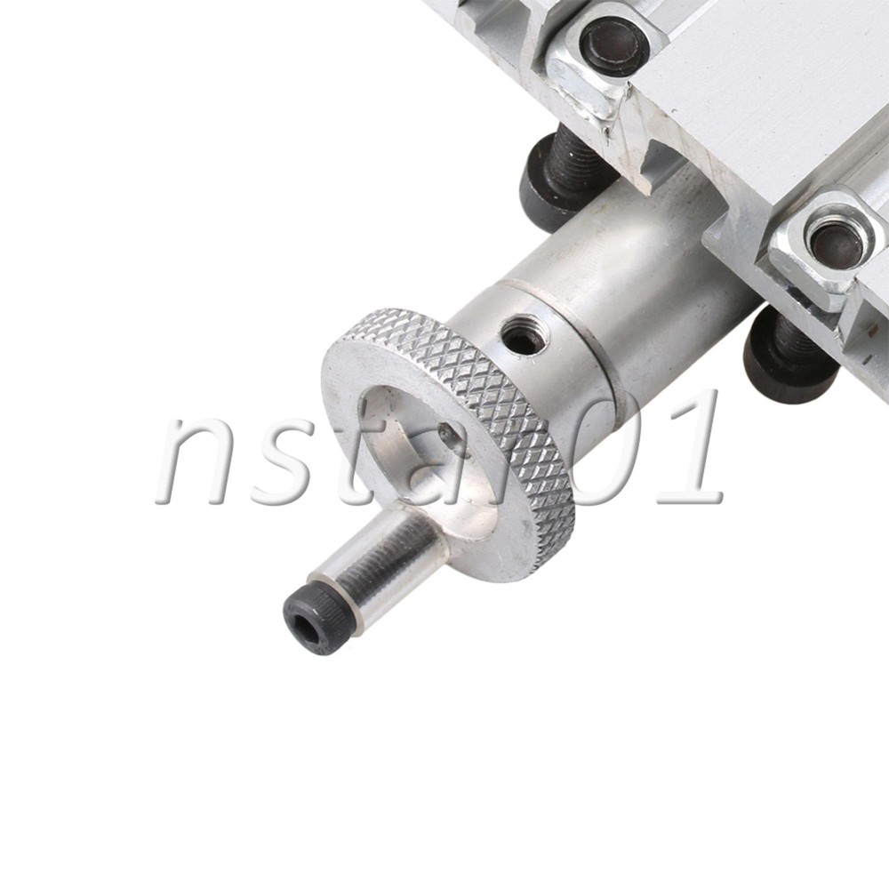 2x Lathe Machine Adjustable Tailstock Inrial Puncher Silver