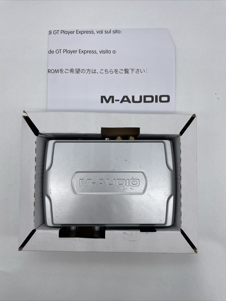 M-Audio Fast Track USB Mac or Windows SHIPS AS PICTURED